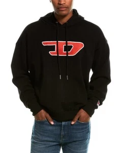 DIESEL 00SY7D0IAJH Herren Hoodie D Patch Design Sweatshirt Kapuzenpullover Gr. Large - Bild 1 von 2