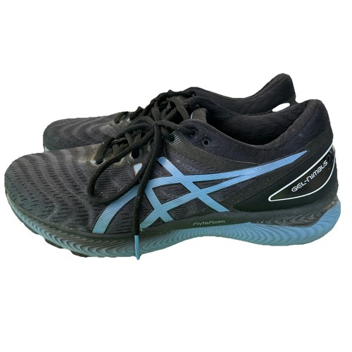 Asics Scarpe Uomo 9.5 Gel Nimbus 22 Nero Blu 1011A680