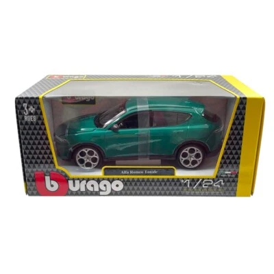 Alfa Romeo Tonale Green Modellino Auto Bburago 1/24 - Immagine 1 di 4