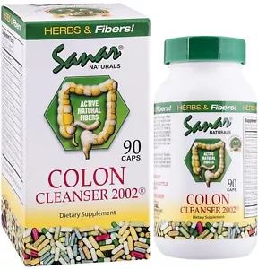 Sanar Naturals Colon Cleanser - Herbal Blend with Probiotics & Fibers 90 Capsule - Picture 1 of 1