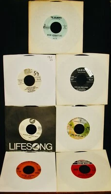 DION and THE BELMONTS~7 Doo-Wop 45's Up For Sale~Four Are Promo's~Dion Dimucci - Image 1 of 4