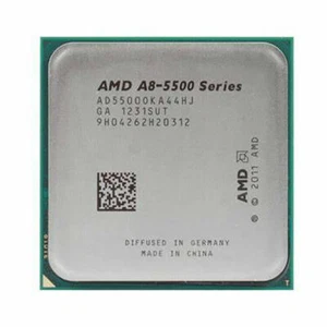 AMD A8-5500 CPU Quad core 4M 3.2 GHz AD5500OKA44HJ Socket FM2 Processors - Picture 1 of 1