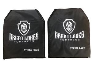 Level IIIA 3A Soft Bulletproof Body Armor Plate PAIR 10x12 Very Light Inserts - Picture 1 of 6