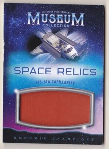 Goodwin Champions 2021 reliquias espaciales STS-61A colección del Museo de la Capilaridad - Imagen 1 de 1