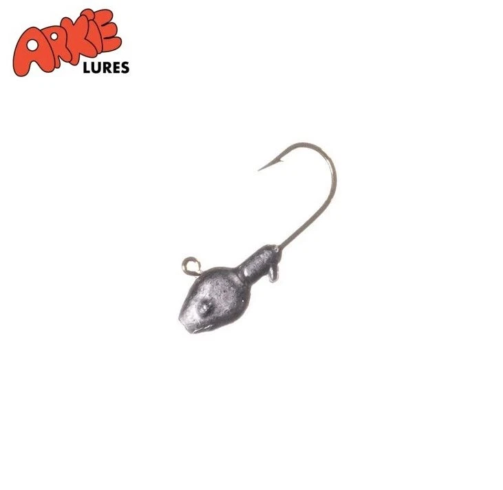 20 (2 упаковки) неокрашенный Arkie гольяна голова джиг ~ краппи бас приманка ~ Бесплатная доставка - Изображение 1 из 1