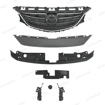 For Mazda 6 2014 2015 2016 2017 Grille/Cover/Radiator Support/Bumper Bracket Set - Изображение 1 из 4