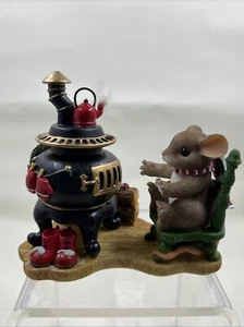 Charming Tails YOU GIVE ME A WARM FEELING Figurine 87/162 Mint In Box Free Ship - Picture 1 of 5