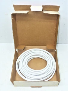 NOS Archer 25' White Coaxial Cable Assembly 75 OHMS 15-1534 INV16400 - Picture 1 of 2