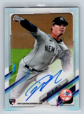 2021 Topps Chrome #RA-NNE Nick Nelson - Image 1 of 2