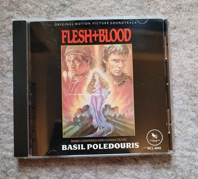 Flesh+Blood (Basil Poledouris, lim. Soundtrack CD), Varese Sarabande, rar/top - Bild 1 von 4