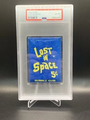 1966 Topps Lost in Space Original Unopened Wax Pack - PSA 6 - Image 1 of 2