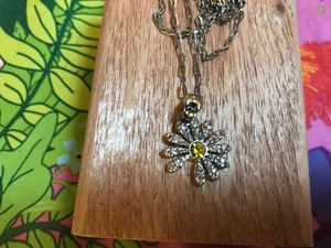 G Dragon ❤️🔥 Necklace Jacob & Co. & Peaceminusone Daisy ❤️🔥 Silber NEU Stein - Bild 1 von 5