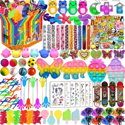148 Pcs Kids Party Favors Assortment Classroom Prizes & Goodie Bag Stuffers - Изображение 1 из 4
