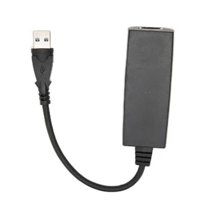 Gigabit Ethernet Adapter USB3.0 To RJ45 Auto MDIX Full Duplex Half Duplex Wid FY - Afbeelding 1 van 22