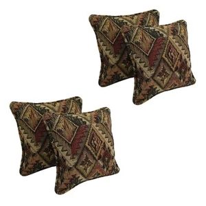 Blazing Needles 18-inch Tapestry Throw Pillows (Set of 4) - Picture 1 of 50