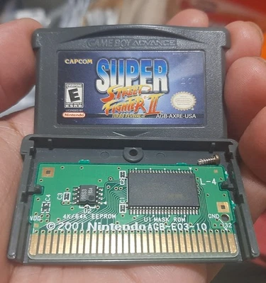 Super Street Fighter II: Turbo Revival (Nintendo GBA, 2001)Authentic  - Image 1 of 4