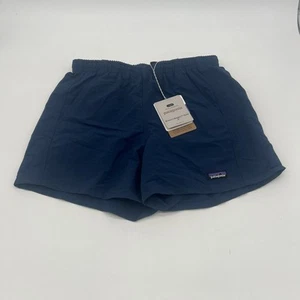 Patagonia Womens Baggies Shorts 5 In Tidepool Blue Nylon NWT Size XXL - Picture 1 of 4