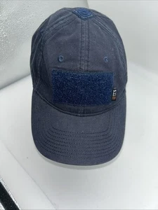 5.11 Tactical Flag Bearer Cap Adjustable Patch Hat Blue, EUC - Picture 1 of 6