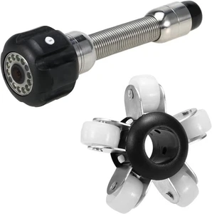 23 mm Rohrkanal Inspektionskamera mit Kopfabdeckung und 90 mm Führungsrädern - Bild 1 von 4