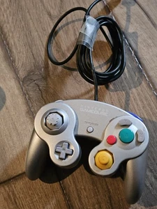 Nintendo Gamecube Controller Platinum Silver TESTED - Picture 1 of 5