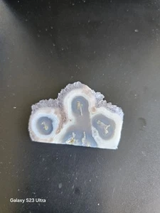 Amethyst Stalactite Slice Pink And Purple from Uruguay 18g - Picture 1 of 16