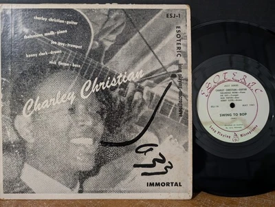 Charlie Christian – Jazz Immortal 1951 Esoteric 10" Thelonious Monk Kenny Clarke Foto 1 de 3