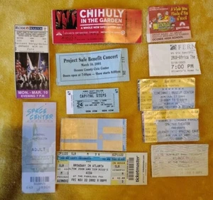 Random Event Ticket Stubs  - Picture 1 of 7