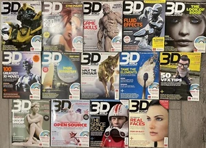 14 3D WORLD MAGAZINES With CD’s 2007-2008 Volumes 94 & 95-108 - Picture 1 of 4
