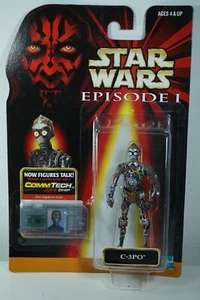 STAR WARS EPISODE 1 Original Naked C-3PO C-3P0 Droid MOC ROTS ! - Picture 1 of 5