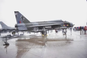 Original colour slide Lightning T.5 XS417/BT of 11 Sqdn. Royal Air Force - Picture 1 of 1