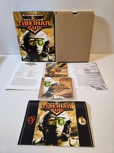 Command & Conquer Tiberian Sun PC CD-ROM Big Box Complete 1999 Westwood - Picture 1 of 21