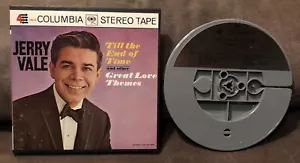 JERRY VALE "Till The End Of Time" 7 1/2 ips Reel To Reel Tape CQ 609 - Imagen 1 de 5
