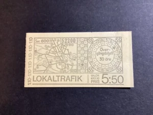 Folleto completo ICOLLECTZONE Suecia 1224a XF NH - Imagen 1 de 2