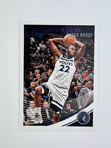Andrew Wiggins 2018-19 Panini Donruss #135 Press Proof Purple /199 Timberwolves - Picture 1 of 3