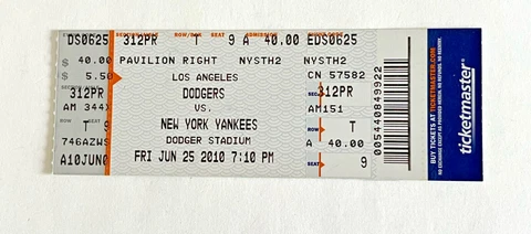 2010 Vin Scully Yankees 1st Interleague Series at Dodgers Stadium Derek Jeter Cover