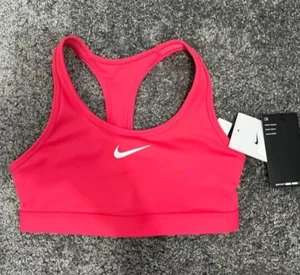 Nike Swoosh Dri-Fit Medium Support Women's Padded Sports Bra XS - Picture 1 of 6