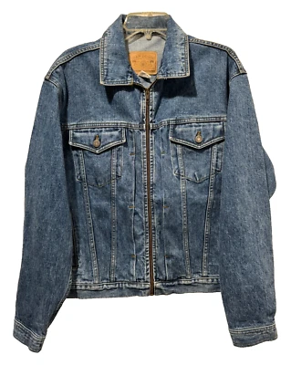 Chaqueta de mezclilla Gap de colección talla M para hombre Chaqueta de jean Camionero Cremallera delantera Foto 1 de 4
