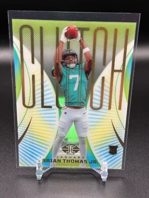 2024 Panini Illusions Brian Thomas Jr. Clutch #6 RC Jaguars NFL - Image 1 of 2