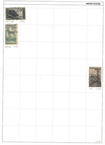 UNITED STATES 1934 Very Fine Used Stamps Hinged on List Scott # 746/749 - Picture 1 of 1