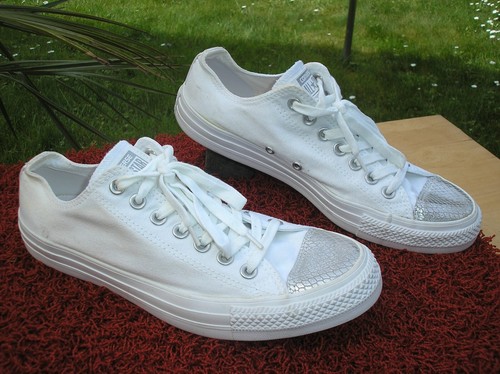 Sneaker originali CONVERSE Chucks LO taglia 42 bianche!!!