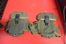 US Military Army OD Ammo Pouch Case Alice Mag Pouch 3 Magazines lot of 2