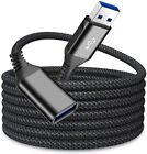 USB 3.0 Extension Cable 10ft Type A Male to Female USB 3.0 Extension Cord Nyl...