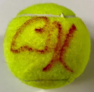Anna Kournikova PENN Wimbledon US Open Signed Auto Tennis Ball PSA/DNA LOA (B) - Picture 1 of 3