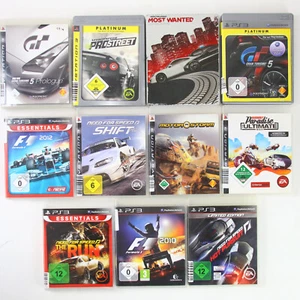 PS3 Playstation 3 Sammlung Gran Turismo Need for Speed F1 Burnout Motorstorm - Bild 1 von 5