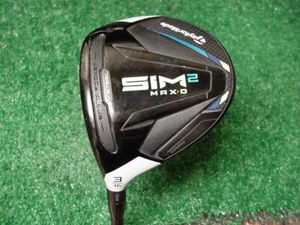 Left Hand Nice Taylor Made Sim 2 Max D 16 degree 3 Wood Kuro Kage 70 Stiff Flex - Picture 1 of 4