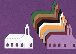 KIRCHE Stanzformen Sammelalbum Karten - Bild 1 von 1
