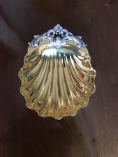Ciotola Conchiglia Argento 800 Interno Dorato