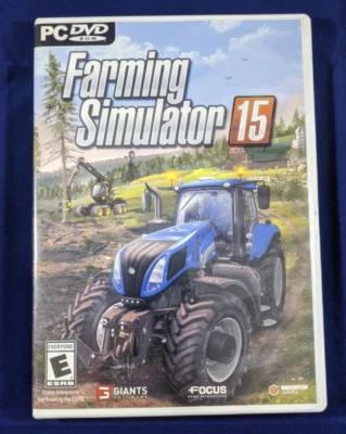 Farming Simulator 15 PC Game DVD ROM CIB with Poster - Image 1 of 4