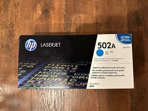 HP Q6471A 502A Tonerkartusche Cyan für LaserJet 3600 Original NEU - Bild 1 von 4