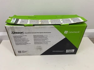 Cartucho de tóner Lexmark Ultra Alto Rendimiento 58D1U0E Negro NUEVO Caja Desgarrada Sin Sellar - Imagen 1 de 10